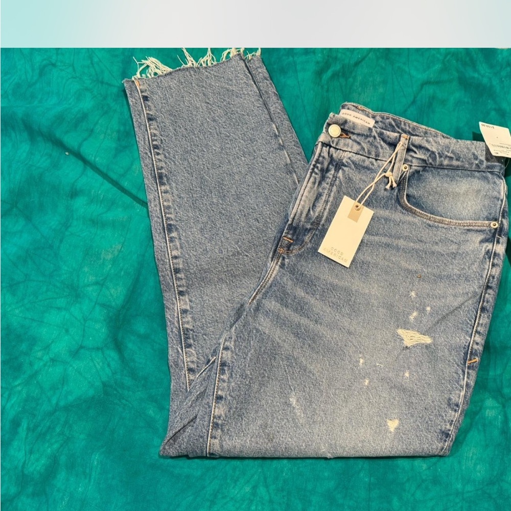 Distress Good American Jeans - Picture 4 of 7